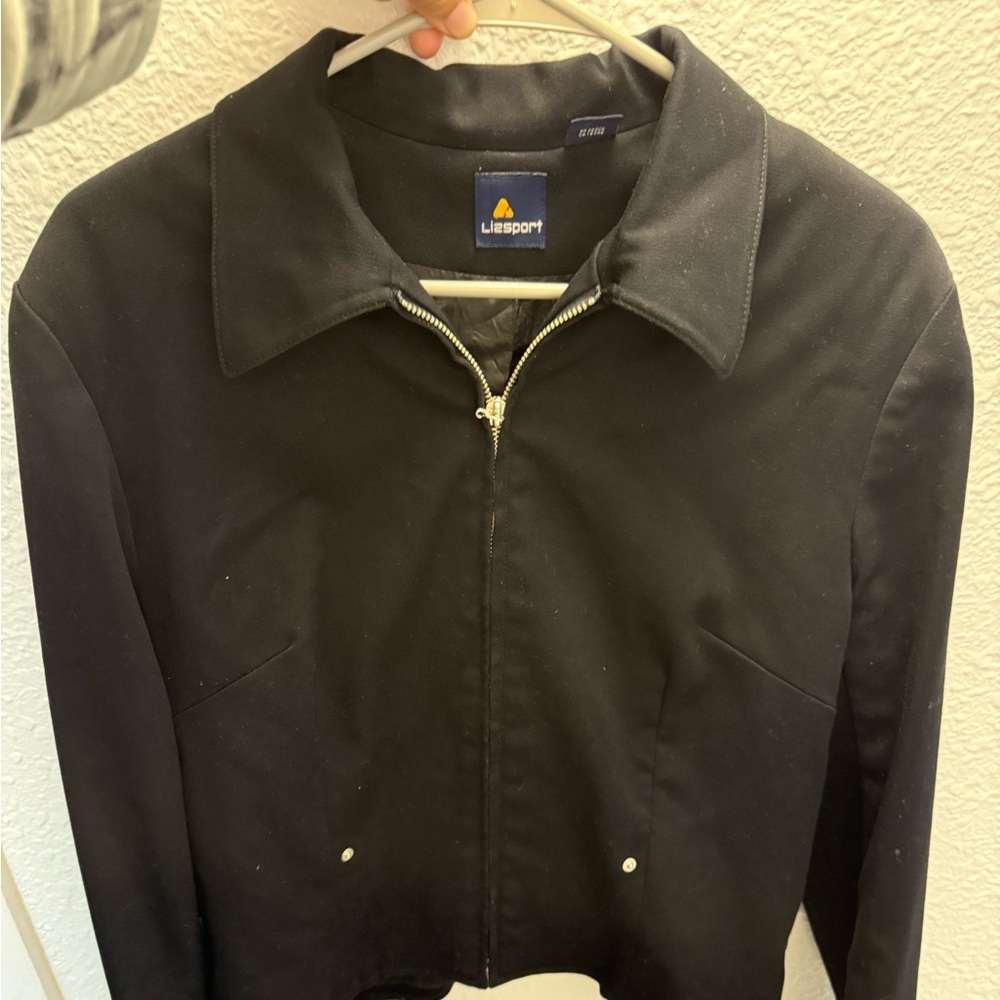 Vintage Lizsport Petite Cropped Jacket size 12 so Medium fit